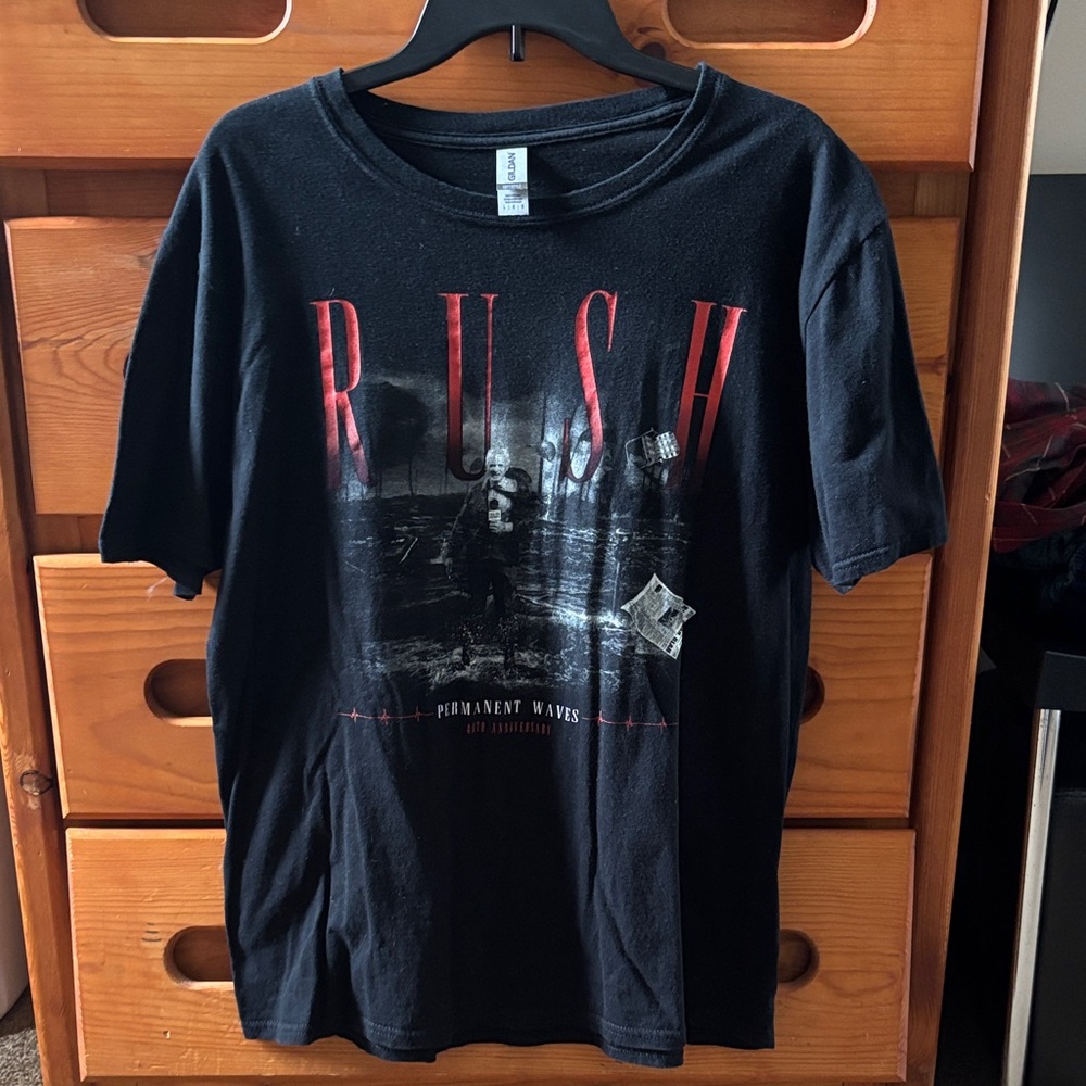 Rush Permanent Waves 40th Anniversary Shirt